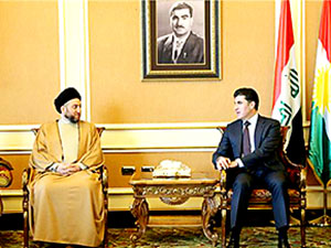 Iraklı Şii lider Ammar El Hekim Kürdistan'da