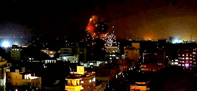 İsrail'den Gazze'ye hava saldırısı