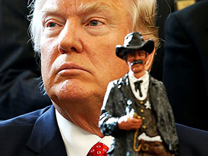 Trump, şerifleri Beyaz Saray'da ağırladı