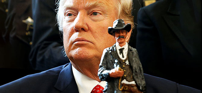 Trump, şerifleri Beyaz Saray'da ağırladı