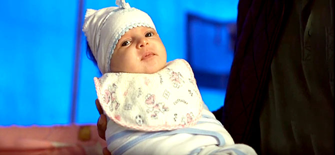 Arap aile yeni doğan kızlarına Kürdistan ismini verdi