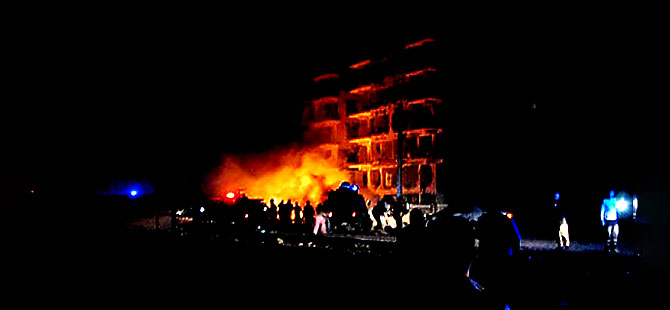 Viranşehir’de patlama