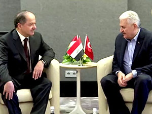 Barzani ile Yıldırım Münih'te görüştü