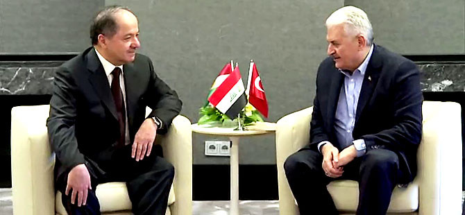 Barzani ile Yıldırım Münih'te görüştü