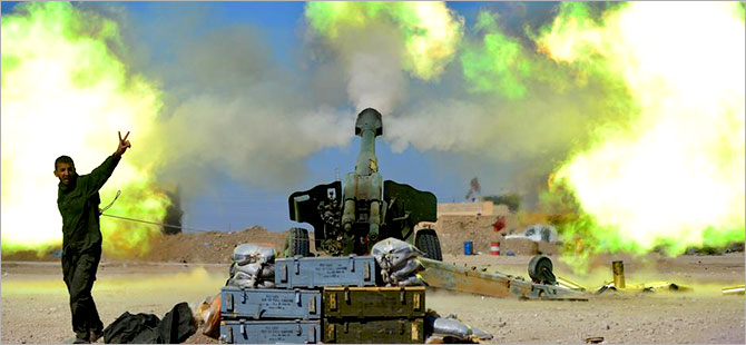 Irak ordusu, IŞİD'in elindeki Musul Havaalanı'na girdi