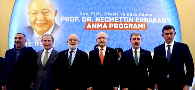 Kılıçdaroğlu, Erbakan'ı anma töreninde konuştu