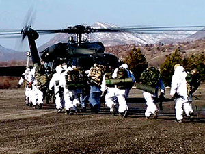Lice'de 4 tabur asker 17 helikopterle operasyon