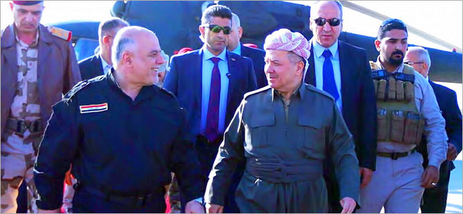 İbadi'den Hewler ve Süleymaniye'ye ziyaret