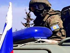 'Rus askerler SDG arması taktı' iddiası