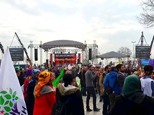 İstanbul'da Newroz kutlamaları başladı