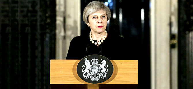 Theresa May: 'Hasta ve ahlâksız bir terör saldırısı'
