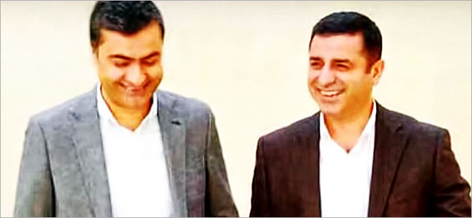 Demirtaş ve Zeydan'ın volta atarken fotoğrafı yayınlandı