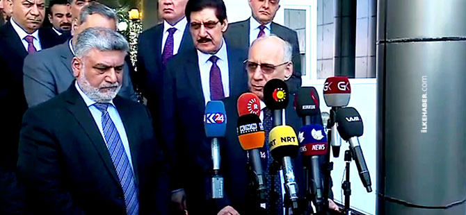 Kürdistan Heyeti: ‘Kerkük’te Kürdistan Bayrağı indirilmeyecek’