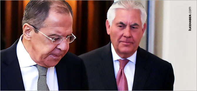 Lavrov ve Tillerson, Moskova'da ilk kez bir araya geldi