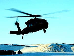 Pülümür'de 12 kişiyi taşıyan polis helikopteri düştü