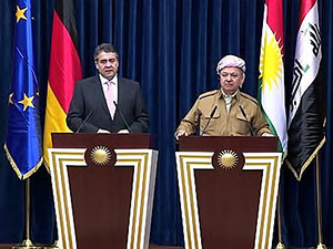 Barzani: Almanya dar günde yanımızdaydı