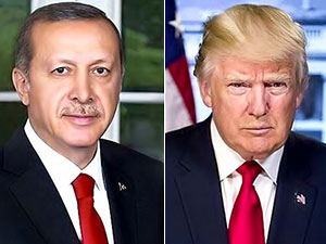 Erdoğan ile Trump telefonda görüştü