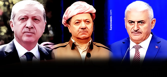 Erdoğan ve Yıldırım'dan Barzani'ye başsağlığı telefonu