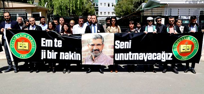 Tahir Elçi için 'adalet' istediler