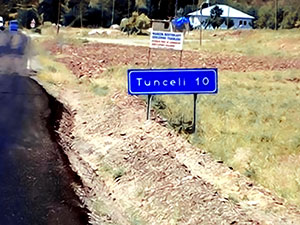Tunceli'de 31 bölgeye giriş yasağı
