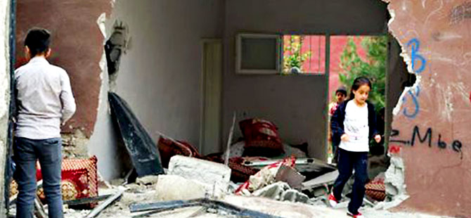 Silopi’de polis panzeri eve girdi: 2 çocuk hayatını kaybetti