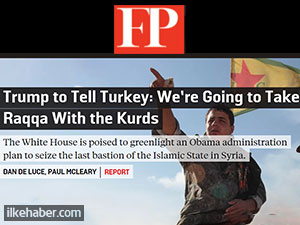 'Erdoğan Rakka'yı Beyaz Saray'da öğrenecek'