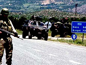 Bingöl'ün Genç ilçesinde sokağa çıkma yasağı