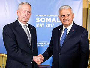 Başbakan Yıldırım ABD Savunma Bakanı'yla görüştü