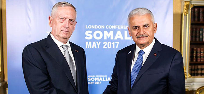 Başbakan Yıldırım ABD Savunma Bakanı'yla görüştü