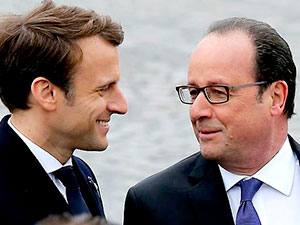 Hollande görevi Macron’a devretti
