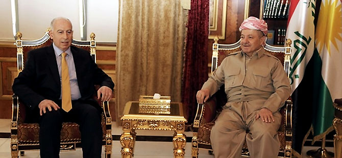 Mesud Barzani, Nuceyfi ile görüştü