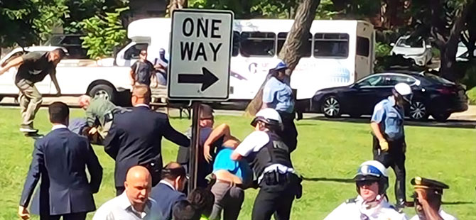 ABD Temsilciler Meclisi korumaların karıştığı kavgayı kınadı