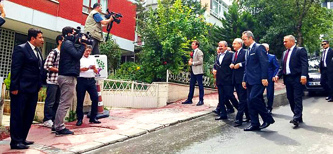 Kılıçdaroğlu ilk kez HDP Genel Merkezi'ni ziyaret etti