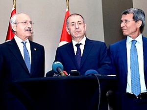 Kılıçdaroğlu, Özdağ ve Halaçoğlu ile görüştü