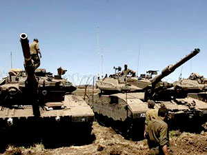 İsrail, Suriye ordusuna ait mevzileri vurdu
