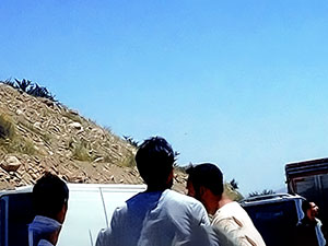 Yüksekova-Esendere yolunda patlama