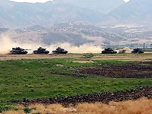 TSK'nın Habur tatbikatı sürüyor