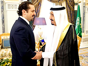 Saad Hariri, Kral Selman ile görüştü