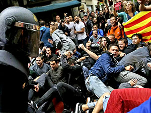 Katalonya'da genel grev ilan edildi