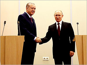Erdoğan: Putin'le Suriye'de siyasi çözüm için mutabıkız