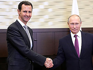 Putin ile Esad, Rusya'da görüştü