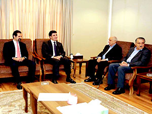 Başbakan Neçirvan Barzani, Goran’ı ziyaret etti