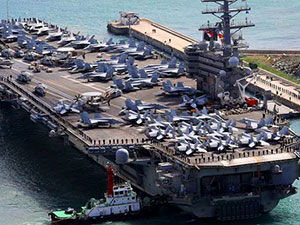 ABD donanmasına ait uçak düştü