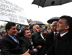 Cumhurbaşkanı Gül’e Tunceli’de Yoğun İlgi