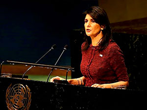 ABD'nin BM Daimi Temsilcisi Nikki Haley istifa etti