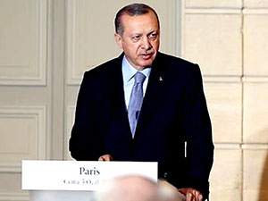 Erdoğan'dan Fransız gazeteciye: Sen FETÖ ağzıyla konuşuyorsun