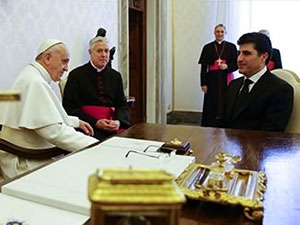 Başbakan Barzani Vatikan’da