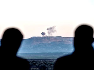 Afrin kırsalında şiddetli çatışmalar