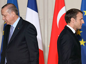 Erdoğan'dan Macron'a: Haddini ve boyunu aşan beyan