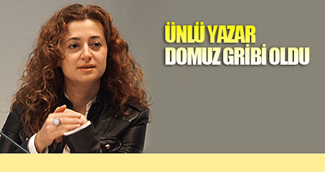 Ünlü yazar domuz gribi oldu